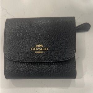 Coach Black Leather Wallet